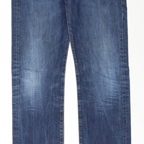 Levi's 501 Men's Blue Straight Leg Jeans 34W x 36L Denim Classic