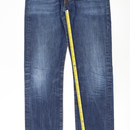 Levi's 501 Men's Blue Straight Leg Jeans 34W x 36L Denim Classic