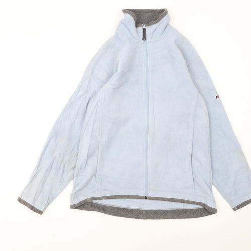 Berghaus Women's Blue Fleece Jacket Size 12 Lightweight Outdoor
