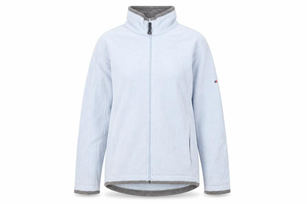 Berghaus Women's Blue Fleece Jacket Size 12 Lightweight Outdoor