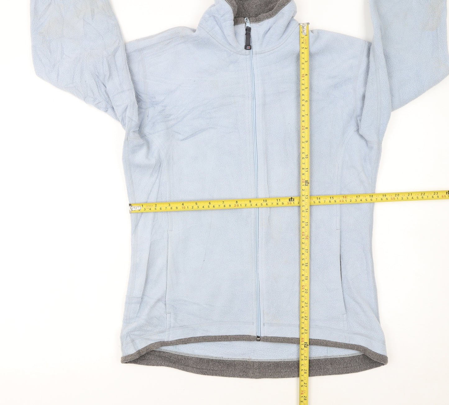 Berghaus Women's Blue Fleece Jacket Size 12 Lightweight Outdoor