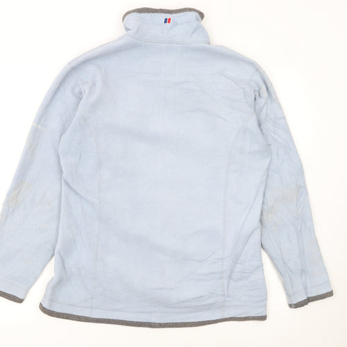 Berghaus Women's Blue Fleece Jacket Size 12 Lightweight Outdoor