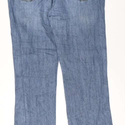 Wrangler Men's Blue Arizona Stretch Jeans W42 L32 Regular Fit