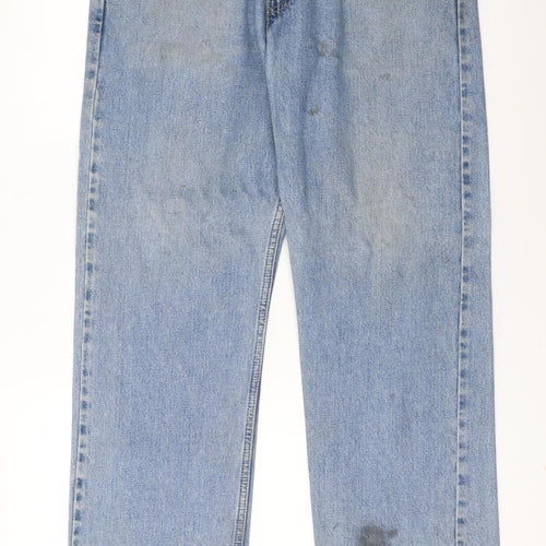 Levi's 505 Men's Blue Regular Fit Straight Denim Jeans W34 L30