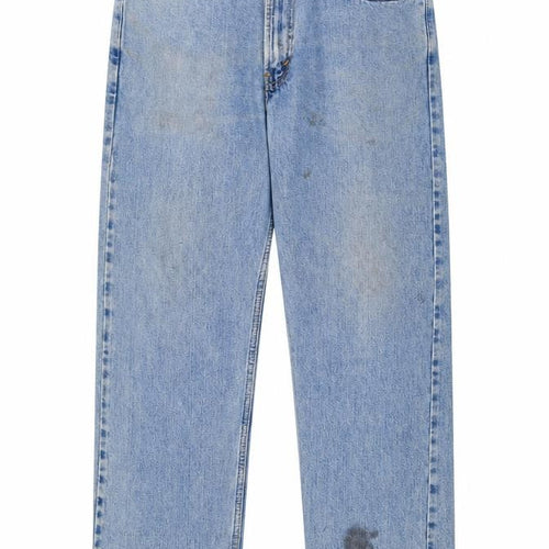 Levi's 505 Men's Blue Regular Fit Straight Denim Jeans W34 L30