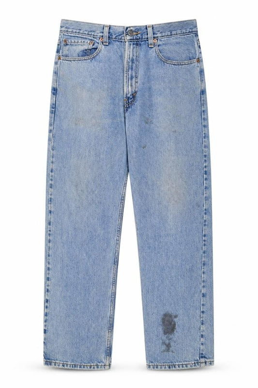Levi's 505 Men's Blue Regular Fit Straight Denim Jeans W34 L30