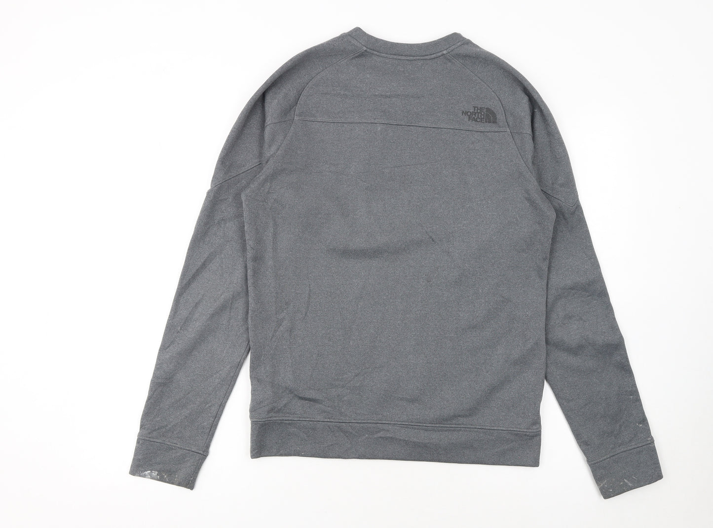 The North Face Men's Grey Pullover Sweatshirt S Outdoor Fleece