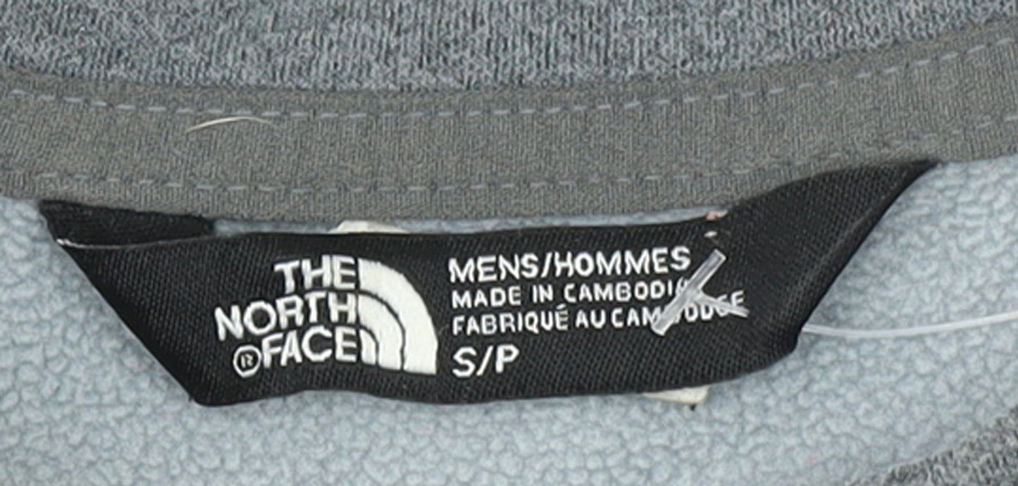 The North Face Men's Grey Pullover Sweatshirt S Outdoor Fleece