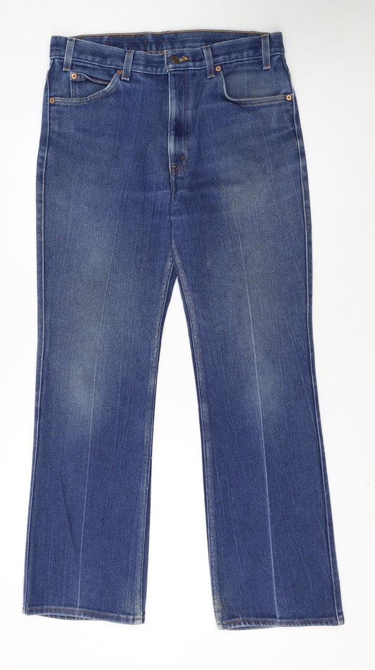 Levi Strauss 517 Men Blue Bootcut Jeans W36 L32 Denim