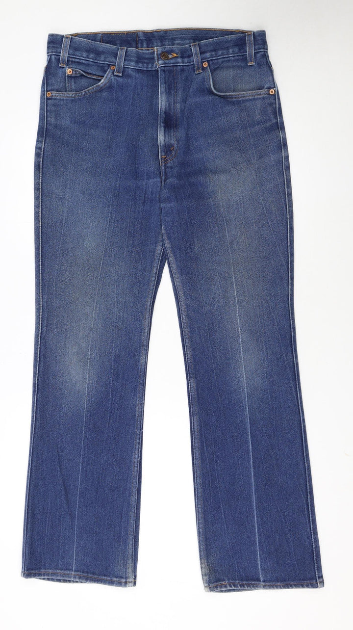 Levi Strauss 517 Men Blue Bootcut Jeans W36 L32 Denim