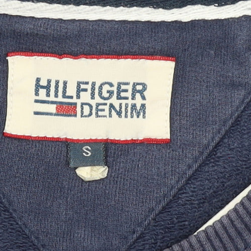 Tommy Hilfiger Men’s Blue NYC Graphic Pullover Sweatshirt Size S