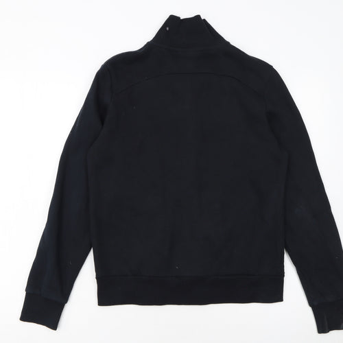 Puma Womens Black Size 14 Track Jacket Full Zip Sportswear