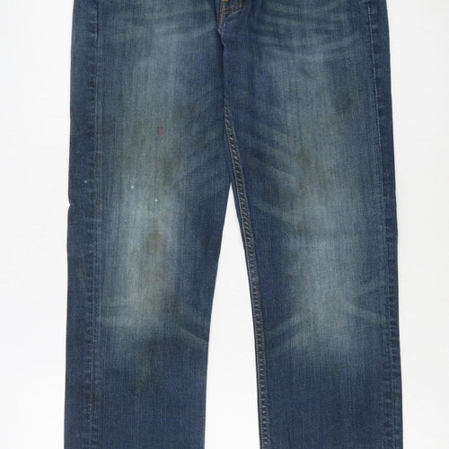 Levi's 514 Men's Blue Straight Jeans W30 L30 Denim Classic Fit