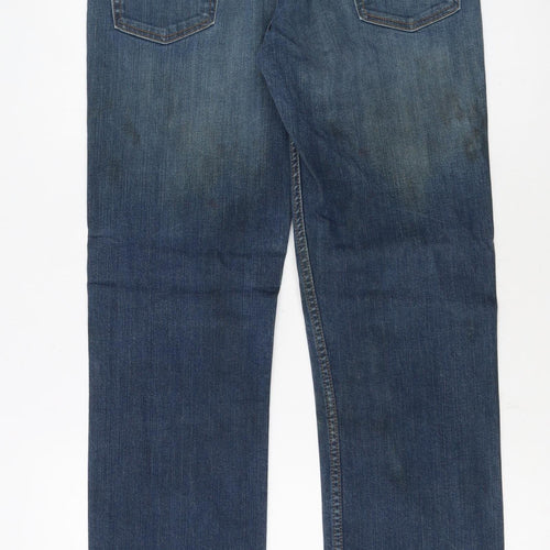 Levi's 514 Men's Blue Straight Jeans W30 L30 Denim Classic Fit