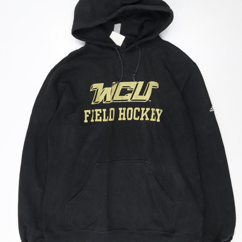 Adidas Men’s Black Pullover Hoodie L WCU Field Hockey Fleece