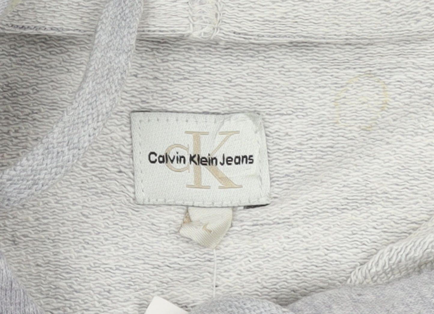 Calvin Klein Jeans Women’s Grey Full Zip Hoodie Size M