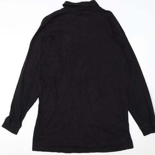 Adidas Women's Black Long Sleeve Pullover Sweatshirt Size 14