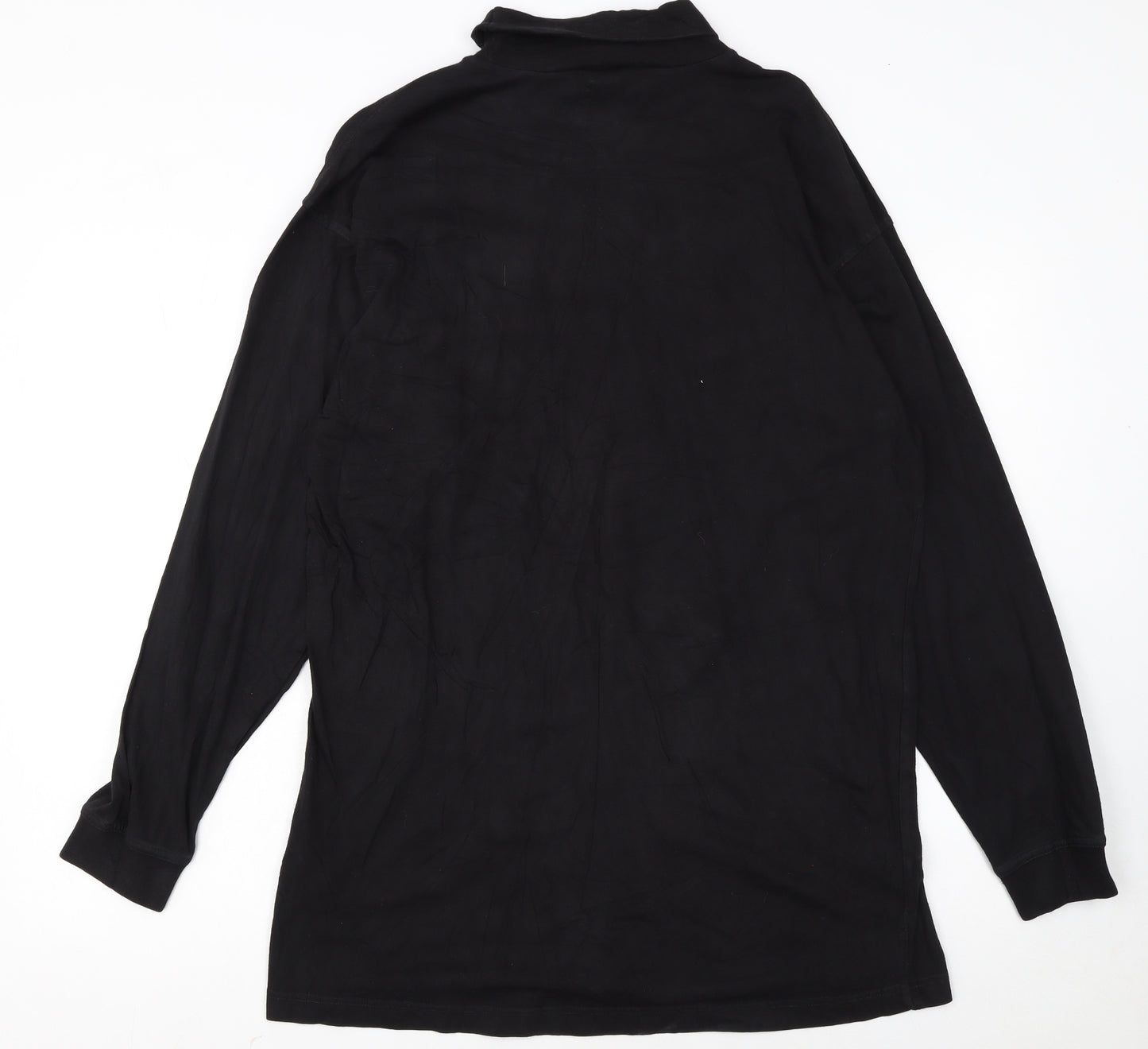 Adidas Women's Black Long Sleeve Pullover Sweatshirt Size 14