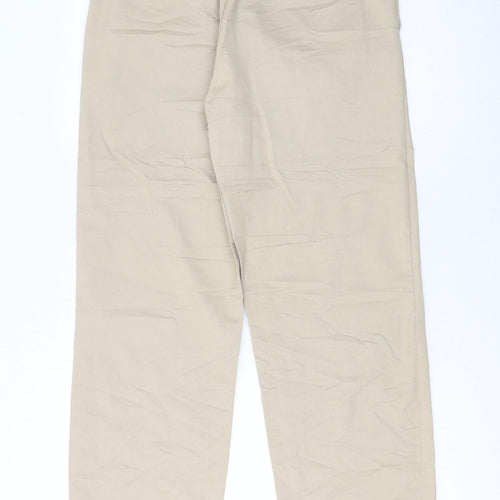 Carhartt Men's Beige Chino Trousers Size 27 Regular Fit