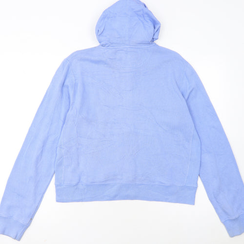 Ralph Lauren Sport Women's Blue Full Zip Hoodie Size L