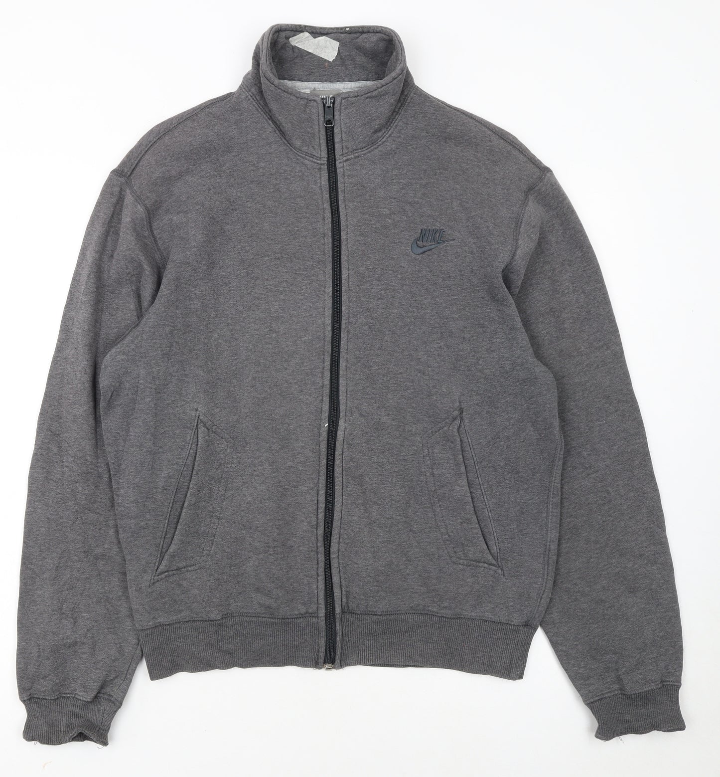 Nike Women's Grey Track Jacket Small Full Zip Sportswear