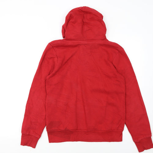 Levi's Boys Red Pullover Hoodie 14 Years Graphic Logo Sweatshirt