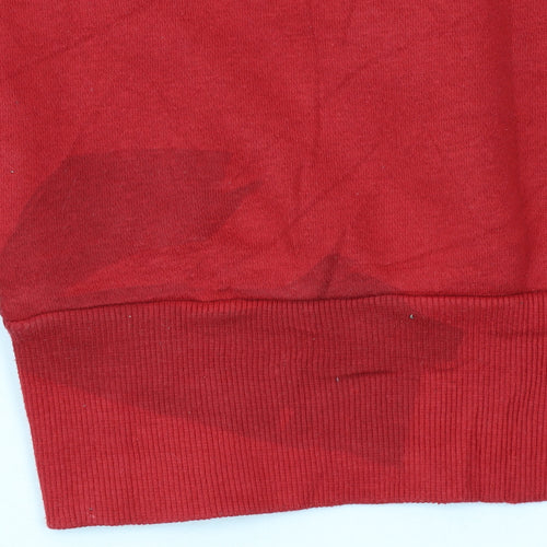 Levi's Boys Red Pullover Hoodie 14 Years Graphic Logo Sweatshirt