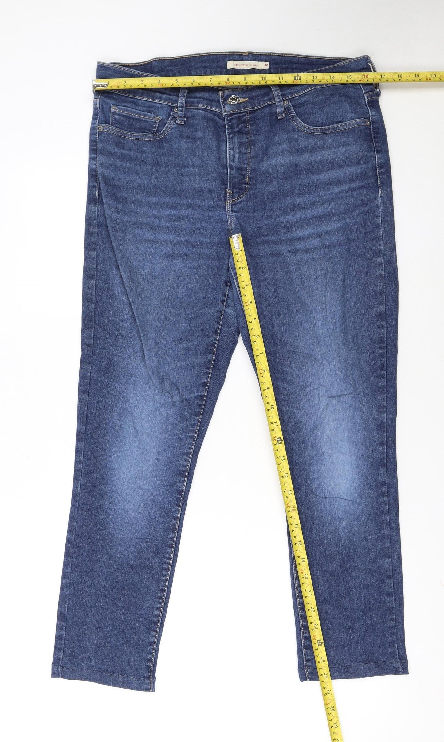 Levi's Women's Blue 311 Shaping Skinny Jeans Size 32