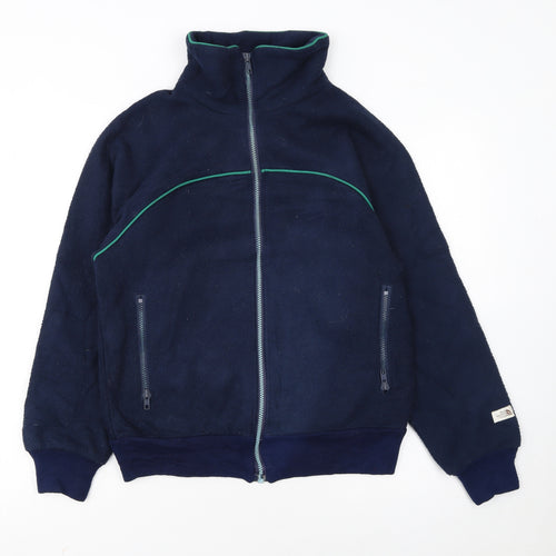 The North Face Womens Blue Fleece Full Zip Jacket M