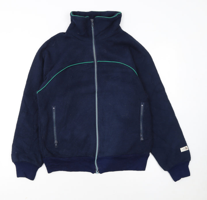 The North Face Womens Blue Fleece Full Zip Jacket M