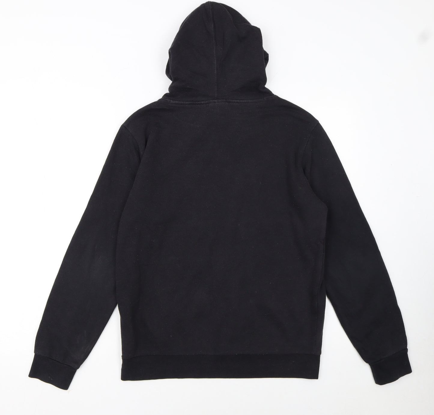 Champion Boys Black Hoodie XL 13-14 Years Pullover Fleece Logo Sweatshirt