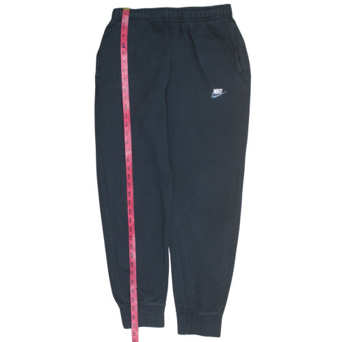 Nike Men's Black Sweatpants M Regular Fit Fleece Joggers