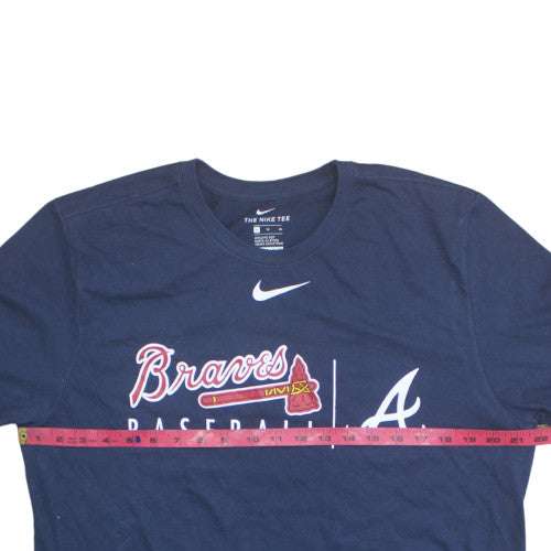 Nike Men’s Blue Braves Baseball Graphic T-Shirt Size M