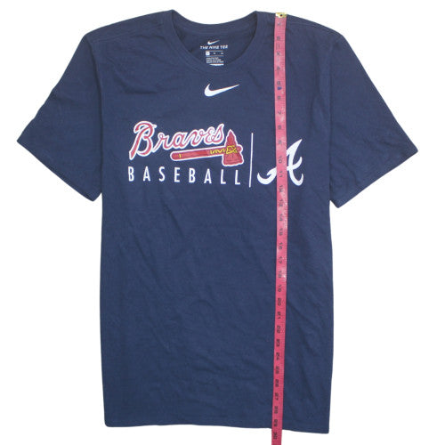 Nike Men’s Blue Braves Baseball Graphic T-Shirt Size M