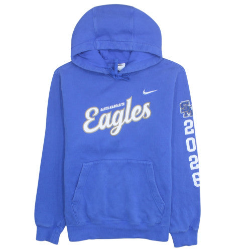Nike Mens Blue Santa Margarita Eagles Pullover Hoodie Size M