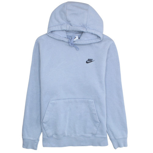 Nike Men's Blue Pullover Hoodie M Fleece Sportswear Regular Fit