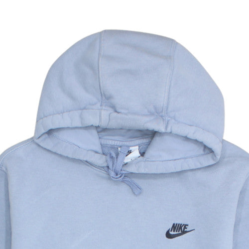 Nike Men's Blue Pullover Hoodie M Fleece Sportswear Regular Fit