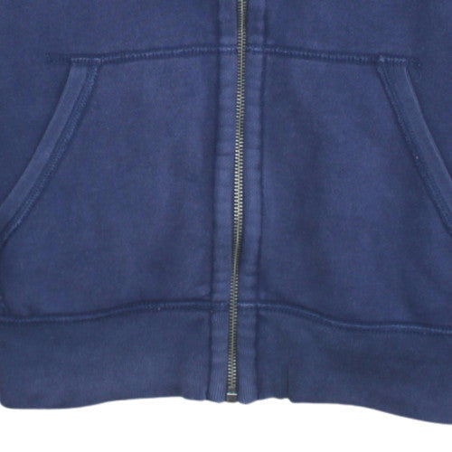 Polo Ralph Lauren Men's Blue Full Zip Hoodie L Cotton Fleece