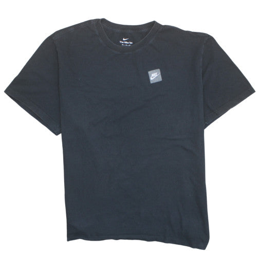 Nike Men's Black 2XL Sports Logo Crew Neck Cotton T-Shirt