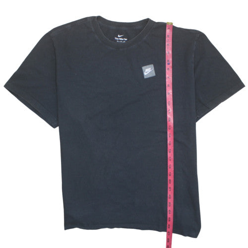 Nike Men's Black 2XL Sports Logo Crew Neck Cotton T-Shirt