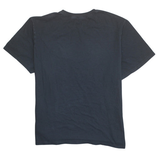 Nike Men's Black 2XL Sports Logo Crew Neck Cotton T-Shirt
