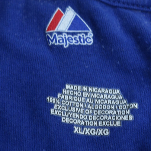 Majestic Men’s Blue MLB All-Star Game 2012 Cotton T-Shirt Size XL