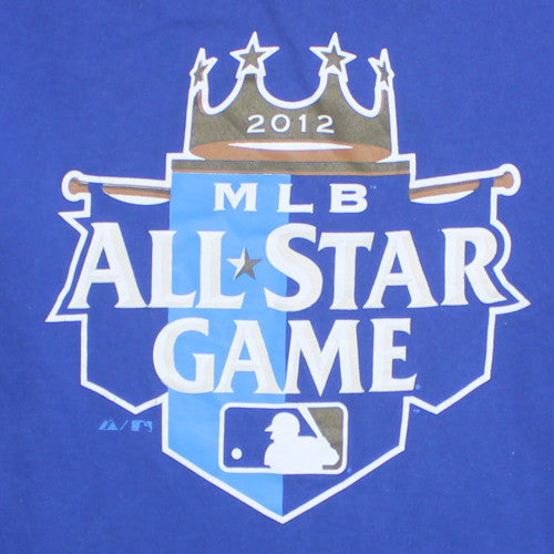Majestic Men’s Blue MLB All-Star Game 2012 Cotton T-Shirt Size XL