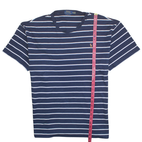 Polo Ralph Lauren Men's Navy Striped Classic Fit Cotton T-Shirt XXL