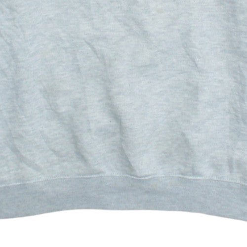 NFL Team Apparel Men's Grey New York Giants Sweatshirt S Crew Neck Pullover