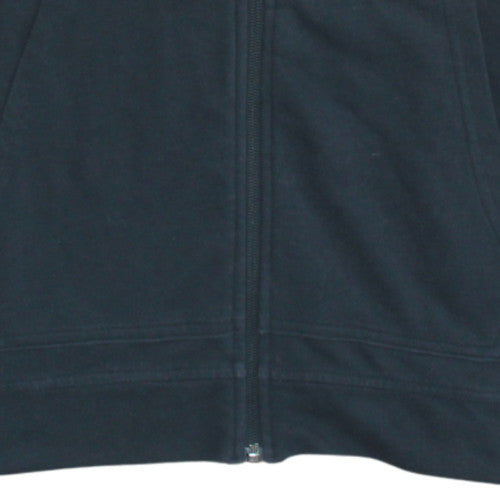 Under Armour Womens Black Medium Full Zip Hoodie Cotton Blend
