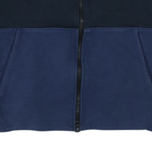 Nike Men's Blue Full Zip Hoodie Size M Fleece Athletic Wear
