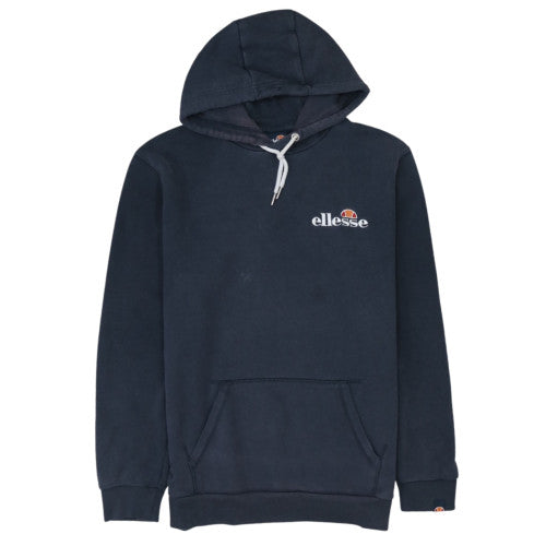 Ellesse Men’s Blue Pullover Hoodie Size L Regular Fleece Sweatshirt