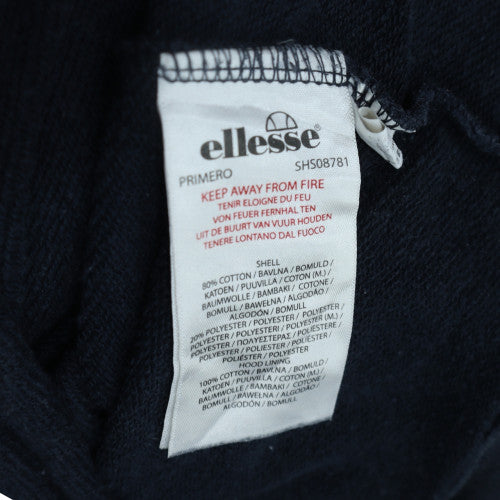Ellesse Men’s Blue Pullover Hoodie Size L Regular Fleece Sweatshirt