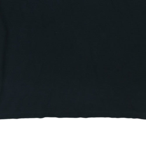 Ralph Lauren Men's Black Long Sleeve Crew Neck Cotton T-Shirt XL